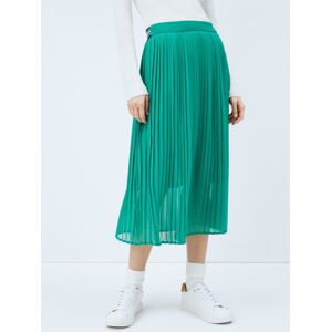 Pepe Jeans dámská zelená skládaná sukně Lois - XS (641)